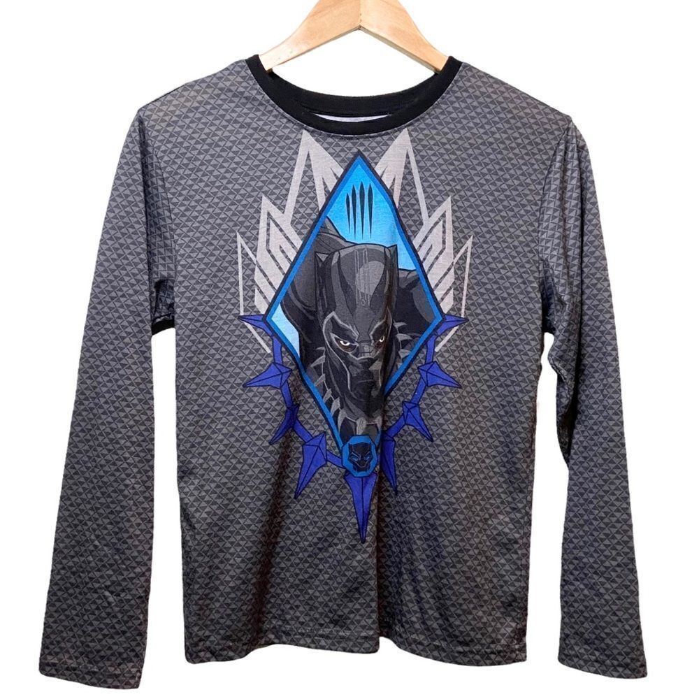 Marvel Black Panther Long Sleeve Top in Kids Size 14/16